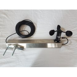Mastebeslag for vindhastighedog retnings,-sensor (vist med sensor)