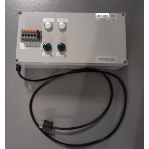 Test box til 24v spjld og brandspjld 