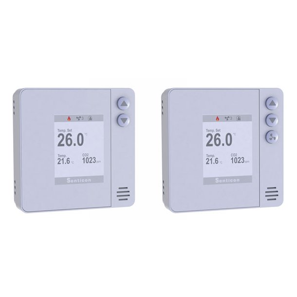 Rumregulatorer med Modbus. TCR04 rumtemperatur