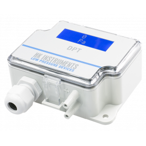 Differens tryktransmitter 7000Pa med display og auto zero til luft DPT-R8 serie.